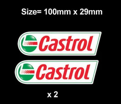 Castrol oil sponsor - x,