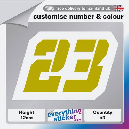 Custom racing numbers - custom,