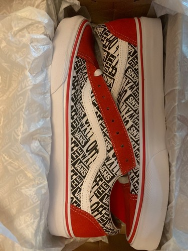 Vans style racing red - style,