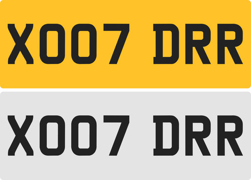 007 drr private - drr, plate