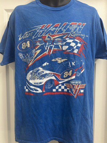 Van halen racing distressed - halen,