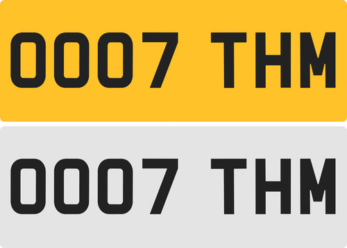 007 thm private number - 007,