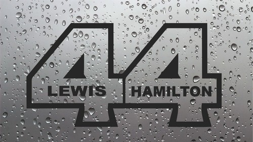 Lewis hamilton sticker - 44,