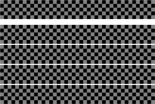 Checker stripes black - black, &