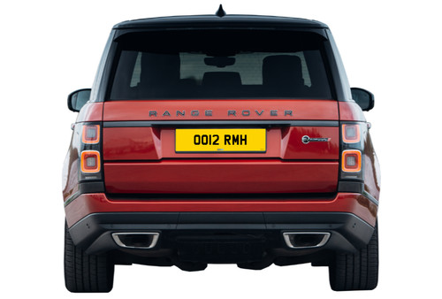 Rmh private number plate - private,