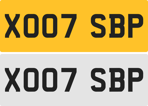 007 sbp private - sbp, plate