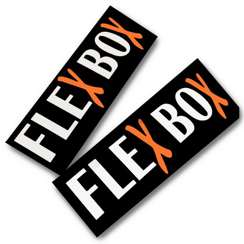 Flex box moto white sponsor - box, gp