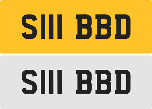 Bbd private number plate - bbd,