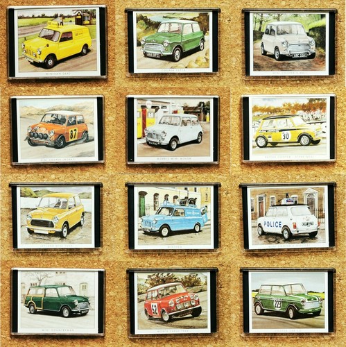 Fridge magnet mini car - mini,