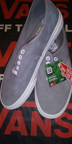 Vans authentic pig - vans, suede