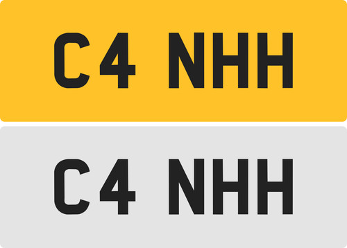 Nhh private number - private, plate