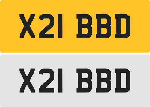 Bbd private number plate - number,