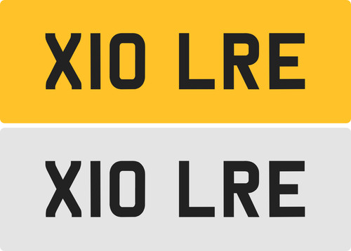 Lre private number plate - lre,