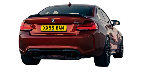 Bam private number plate - private,